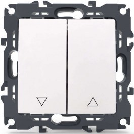 Roller Wall Switch Recessed Prime 1000110601 10AX 250VAC White Aca WHITE