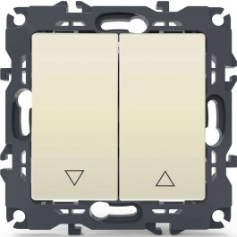 Roller Wall Switch Recessed Prime 1000110602 10AX 250VAC Ivory Aca IVORY