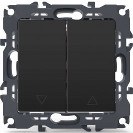 Roller Wall Switch Recessed Prime 1000110605 10AX 250VAC Anthracite Aca ANTHRACITE