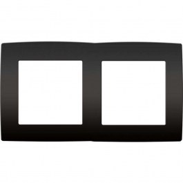 Πλαίσιο Διακόπτη 2 Θέσεων Prime 1000119105 Anthracite Aca ANTHRACITE