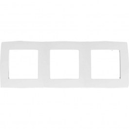 Πλαίσιο Διακόπτη 3 Θέσεων Prime 1000119201 White Aca WHITE