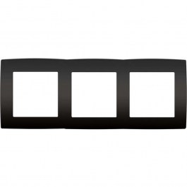 Πλαίσιο Διακόπτη 3 Θέσεων Prime 1000119205 Anthracite Aca ANTHRACITE