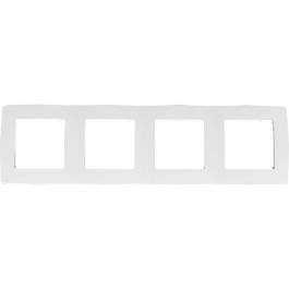 Πλαίσιο Διακόπτη 4 Θέσεων Prime 1000119301 White Aca WHITE
