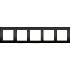 Πλαίσιο Διακόπτη 5 Θέσεων Prime 1000119405 Anthracite Aca ANTHRACITE