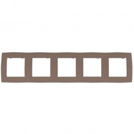 Πλαίσιο Διακόπτη 5 Θέσεων Prime 1000119411 Ecru Aca ECRU