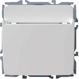 Wall Card Switch Recessed Prime 1000117001 220-250VAC 50Hz 30A 30±5s White Aca WHITE