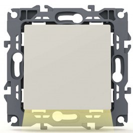Security Light Wall Switch Recessed Prime 1000117302 3500-4500K Ivory Aca IVORY