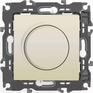 Wall Switch Dimmer Led Recessed Prime 1000115202 TE 200VA 250VAC Ivory Aca