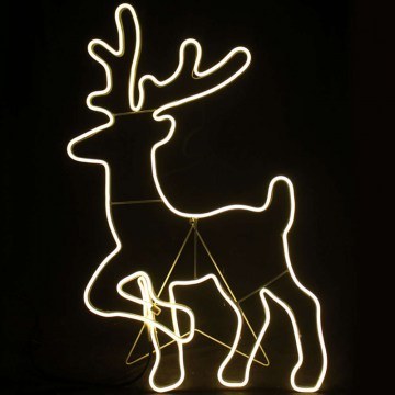 Light Tube Reindeer 500 Led X085001414 54x82+150cm 6W Yellow Aca