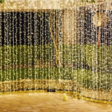 Christmas Lights Extendable Curtain 360 Led X08360121 200x200cm 2,8W Clear Aca