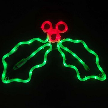 Light Tube Mistletoe 60 Led X08603527 45x32+150cm 10,5W Red-Green Aca