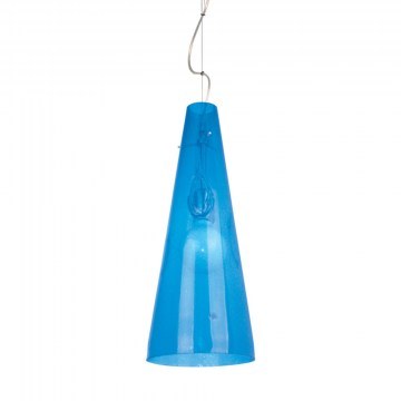Ceiling Light BUGLE1PBL 1xE27 Blue-Clear Aca