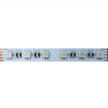 Ταινία Led 24505017RGBW65 5m 17W/m 24V DC IP20 RGBW-6500K 12mm Aca