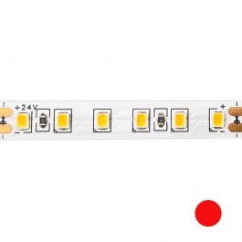 Led Strip 24283596R 5m 9.6W/m 24V DC IP20 8mm Red Aca RED