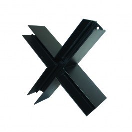 Link + MSCROSSW For Magnetic Rail Ceiling / Pendant 20x20cm Black Aca BLACK