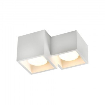 Ceiling Light Geni G96022 2xGX53 21,5x16,5x11cm White Aca