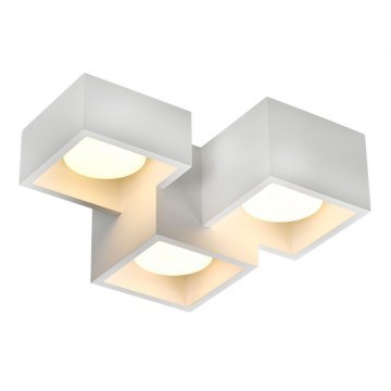 Ceiling Light Geni G96023 3xGX53 21,5x26,5x11cm White Aca