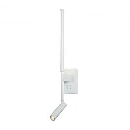 Wall Light Concerto HM616LEDWWH Led 5W + COB 3W 3000K 700lm White Aca WHITE