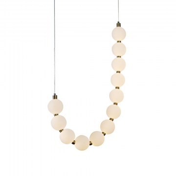 Pendant Light Lolly HM238LEDP12 Led 18W 1350lm IP20 Gold Aca
