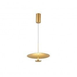 Pendant Light Lofty BD379A300PGD Led SMD 8W 2700Κ 560lm IP20 30x150cm Gold Aca GOLD