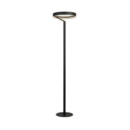 Φωτιστικό Δαπέδου Rollie CNF43BKDIM Led SMD 43W Dimmable 2700K 2150lm IP20 38,5x170cm Black Aca BLACK