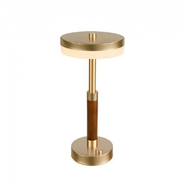 Table Lamp Asian CNT11WGDIM Led SMD 11W Dimmable 2700K 715lm IP20 16,4x35cm Gold Aca