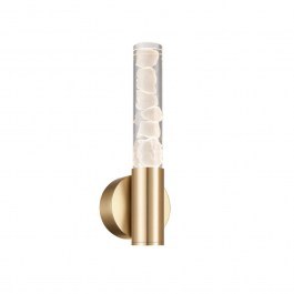 Φωτιστικό Τοίχου Oasis CNW7PGCCT Led COB 7W CCT 350lm IP20 10x8,8x30,6cm Brass Aca BRASS