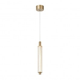 Pendant Light Mystique Led SMD 11W CCT 2700K 3000K 4000K 660lm IP20 4,5x150cm Gold Aca GOLD