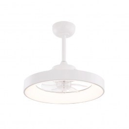 Ceiling Fan FAN6697WH With Light Dim LED 34W 3332Lm 3000K-4000K-5000K 30cm White Aca WHITE