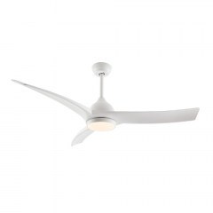 Ανεμιστήρας Οροφής FANGS419W Με Φως Dim LED 2400Lm 3000K-4000K-6500K 24W DC45W 132cm White Aca