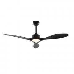 Ceiling Fan FANGS424B With Light Dim LED 2400Lm 3000K-4000K-6500K 24W 2400L DC45W 132cm Black Aca
