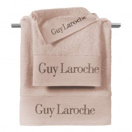 Towels Set 3pcs Futura Rose Pink Guy Laroche ROSE