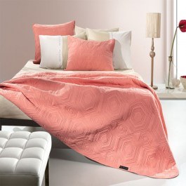Bedspread Lilly Coral Guy Laroche CORAL
