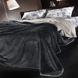 Blanket Velvet (Set 2pcs) Anthracite Guy Laroche Anthracite