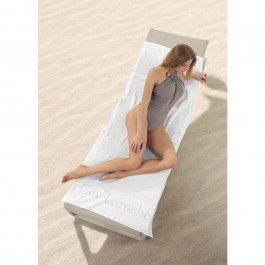 Beach Towel Oceano White Guy Laroche WHITE