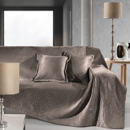Throw Avon With Decorative Pillowcase (Set 2pcs) Choco Guy Laroche CHOCO