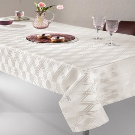 Tablecloth Ottimo Ivory Guy Laroche Ivory