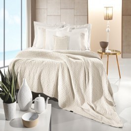 Κουβέρτα Nikki Cream Guy Laroche Cream