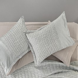 Μαξιλαροθήκες Netto Oxford (Σετ 2τμχ) Mint Guy Laroche Mint