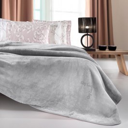 Velvet Blanket Logo Silver Guy Laroche SILVER