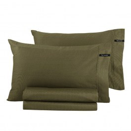 Μαξιλαροθήκες Minimal (Σετ 2τμχ) Khaki Guy Laroche KHAKI