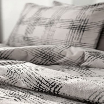 Παπλωματοθήκη Mezzo Flannel (Σετ 3τμχ) Natural Guy Laroche