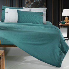 Bed Sheet Minimal Fitted Petrol Guy Laroche PETROL