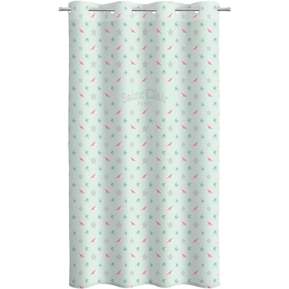 Κουρτίνα Παιδική Soft-Touch Rosie V2 Mint Saint Clair