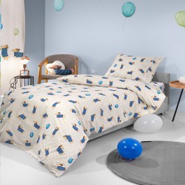 Παπλωματοθήκη Παιδική Pet (Σετ 2τμχ) Blue Saint Clair BLUE