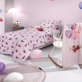 Παπλωματοθήκη Παιδική Pet (Σετ 2τμχ) Fuchsia Saint Clair FUCHSIA