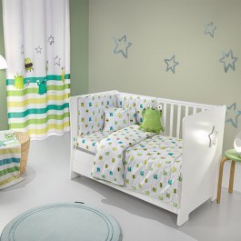 Baby Crib Bedding Sets Monsters 3pcs Lime Saint Clair LIME
