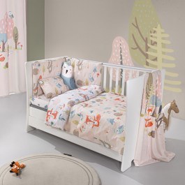 Σετ Κούνιας Timber 3τμχ Pudra Saint Clair PUDRA