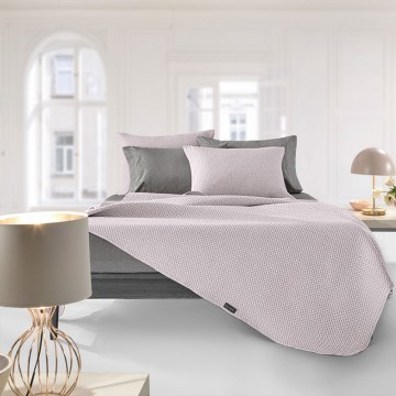 Bed Spread Idol With Cushion Cover (Set 2pcs) Sepia Guy Laroche