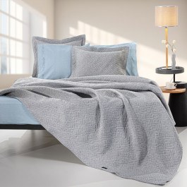 Κουβέρτα Pattern Black-White Guy Laroche BLACK-WHITE